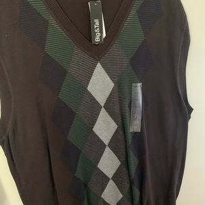 Men’s big and tall pullover sweater vest